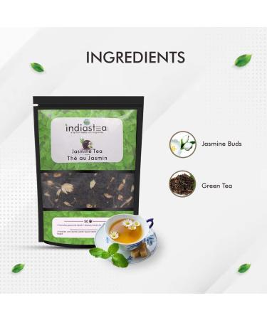 Jasmine Tea | India's Original Tea (50 cups) | Relaxes Mind & Body - Buy Online on GoSupps.com