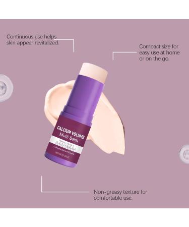 CLY AMS Calcium Multi Balm Stick Anti-aging Sagging Wrinkles Calcium Volume Multi Balm Collagen Face Eye Treatment Balm Firming and Lifting Cream Anti-Wrinkle Hydrating & Moisturizing 2PCS - Buy Online on GoSupps.com