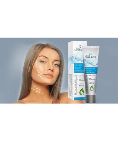 Gialuron Cream by Hendels Garden - Innogialuron Anti-Aging Booster & Anti-Wrinkle Cream 40ml - Buy Internationally - Buy Online on GoSupps.com