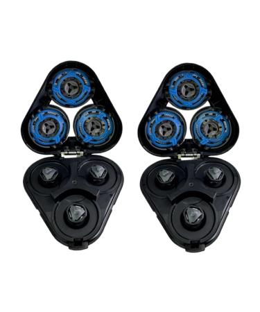 Lot De 2 T tes De Rechange Compl tes For Rasoir Philips A010 Compatibles Avec Les Lames De Rasage Philips Norelco Series 5000 S5070 S5110 S5077 S5080 S5420 S5100