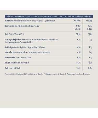 Buy Amazon Nut Mix - Roasted & Salted 500g | Premium International Shipping - Buy Online on GoSupps.com