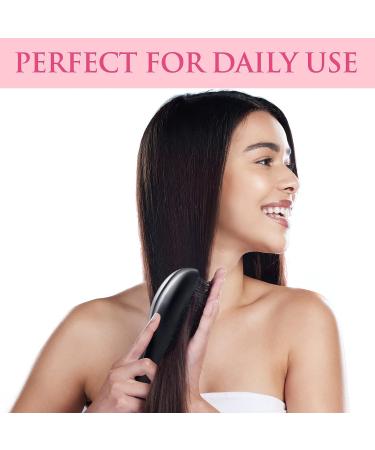 Wise Mage Detangling Hair Brush - Black | For Women and Men - Buy Online on GoSupps.com