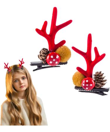 Reindeer Clips | Cute Reindeer Antler Hairpin | Reindeer Antler Headband Cute Reindeer Antlers Ears for Kids and Adults Frifer #5 Pine Cone Clamp - Buy Online on GoSupps.com