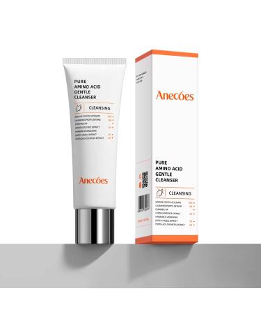 ANECOES Gentle Mild Facial Cleanser - Deep Cleansing Moisturizing Hydrating redness relief Strengthen Repair Skin Barrier for sensitive skin Daily Skincare for women&men (4.22 FL.OZ)