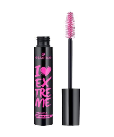 Essence I Love Extreme Volume Mascara No. 01 - Vegan Black Long-Lasting 12ml - Volume-Giving & Perfume-Free International Shipping - Buy Online on GoSupps.com