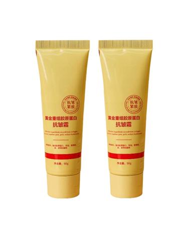 Collagen Face Cream,Bio Collagen Real Deep Face Cream,Anti Wrinkle Cream for Women Golden Collagen Cream,Anti Wrinkle Moisturizing Face Cream,Moisturizing Face Cream for Dull Skin (2)