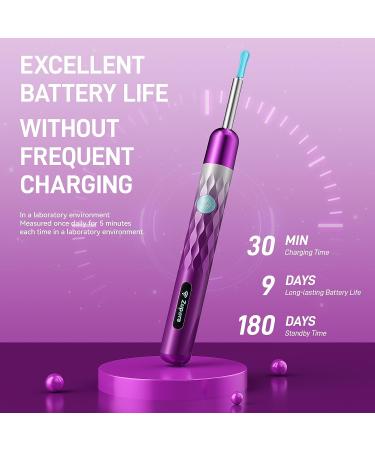 Zupora 1440P HD Ear Camera Ear Wax Removal Kit | WiFi Otoscope for Android & iOS | 6 Ear Pick Tools | Ear Cleaning Kit - Gradient Pink - Buy Online on GoSupps.com