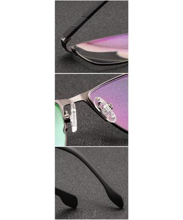 Riccie Photochrome Men's Reading Glasses - UV Protection Metal Frame Aspherical Resin Diopter +0.25 to +3.0 - Perfect for Outdoor Use - Buy Online on GoSupps.com