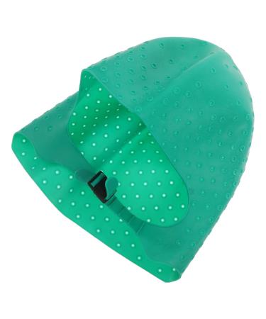 CALLARON Bonnet de Coloration Cheveux en Silicone Vert Bonnets Illuminateurs Perfor s pour M ches Coiffure Professionnelle Maison Soins Capillaires