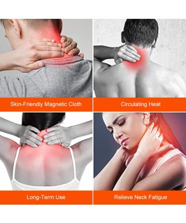 Self-Warming Neck Warmer for Pain Relief | Cervical Support Bandage - 2 PCs | Ideal for Headaches & Muscle Pain - Buy Online on GoSupps.com