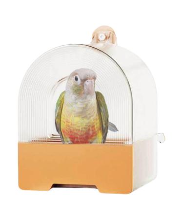 Bain d'oiseaux pour cage Gamelle d'alimentation sur pied en m tal | Bol d'eau vintage | Support autoportant pour oiseaux | Fournitures de douche pour animaux de compagnie ext rieur maison jardin