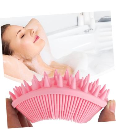 Frcolor Silicone Shampoo Brush for Men & Children - Scalp Massage & Blood Circulation - Portable Hair Care Device - Buy Online on GoSupps.com