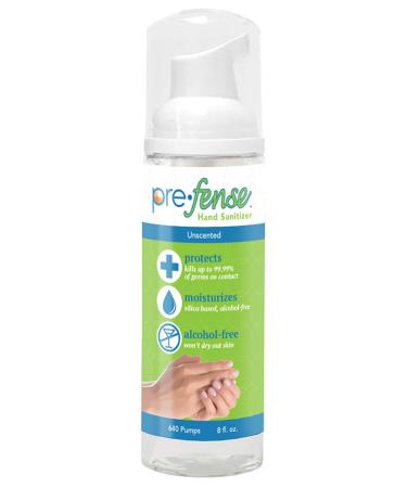 Prefense Intoxicant-Free Foam Hand Sanitizer Unscented - 8 oz - Bottles May Vary