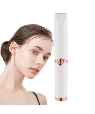 Electric Eyelash Curler - Eye Lash Heating Curler Rechargeable - Electric Curling Tool Eyelash Device for Beauty Salon Business Trips Home White