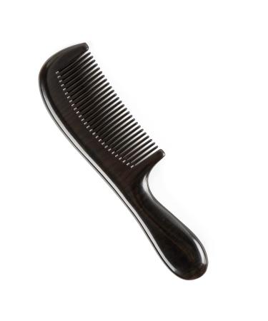Nehzgnauh Fine Tooth Comb for Men and Women  Suitable for Untying and Styling Hair  Fine Tooth Comb for Fine or Thin Hair(Large  black) Large black