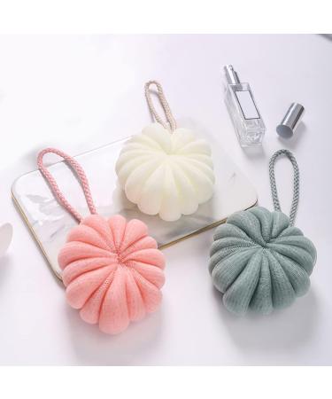 FRCOLOR 8 Pcs Pumpkin Bath Flowers | Exfoliating Shower Loofah & Body Sponges | Cute Toddler-Friendly Scrubber for All Skin Types - Shop Internationally - Buy Online on GoSupps.com