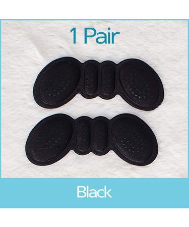 Gel Heel Cushion Inserts - High Heel Shoe Pads & Grip Liners (Black 6mm) | Ultimate Comfort for All-Day Wear - Buy Online on GoSupps.com
