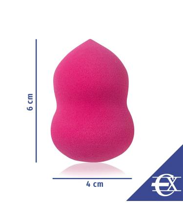 Buy Latex-Free Make-Up Sponges | Soft 5-Piece Set | EuroXanty Make-Up Accessories for Flawless Application - Buy Online on GoSupps.com
