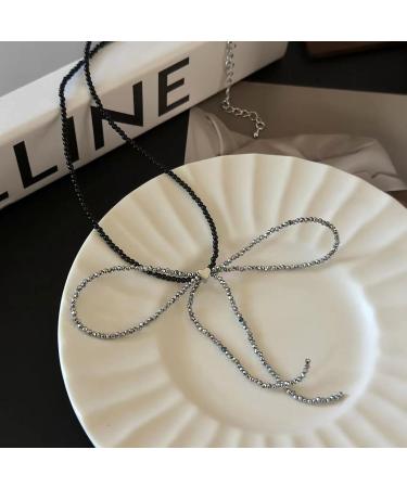 Shop Oralgos Delicate Heart Crystal Choker Necklaces | Large Loop & Aesthetic Pearls for Women & Girls - Buy Online on GoSupps.com