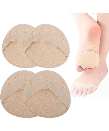 Forefoot Cushions | Medium Footed Support for Midfoot Pain Relief | Beige Foot Pads for Running & Football - Buy Online on GoSupps.com