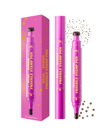 Waterproof Face Stain Pen - 2.8ml Waterproof Face Dot Stamp Pen | Dual-Tipped Anti-Perspirant Makeup Pencil for Halloween Special Effects and Everyday Beauty