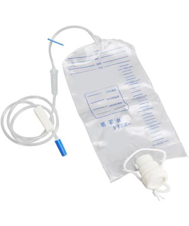 Buy 3000 ml Silicone Enema Bag - Foldable & Compact Colon Cleansing Kit for Home Use - International Shipping Available - Buy Online on GoSupps.com