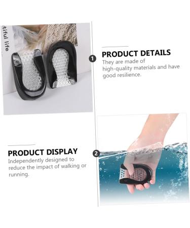 Shop NOLITOY Cellular Heel Pad Insoles - Silicone Heel Protectors for Women | Arch Support & Comfort Cushion Inserts - Ideal for Plantar Fasciitis - Buy Online on GoSupps.com