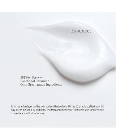 PESTLO Safe Recipe Sun Essence SPF 50+ PA++++ 1.69 Fl Oz | Natural Mineral Sunscreen for Skin Moisturizing and Protection - Reef Safe, Ocean Friendly Formula - Buy Online on GoSupps.com