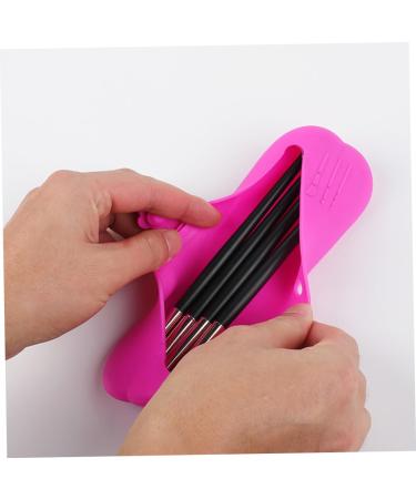 Beavorty 2pcs Makeup Brush Storage Bag | Cosmetic Organizer & Travel Case for Brushes & Lipstick - Buy Online on GoSupps.com
