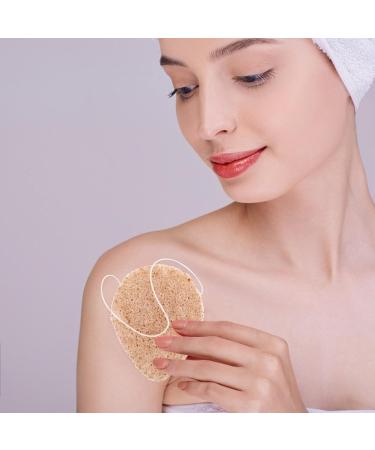 Baluue Natural Facial Sponge Round Cleansing Sponge Cosmetic Removal Sponge Portable Sponge for Facial Cleansing Exfoliating Makeup Removal - Buy Online on GoSupps.com
