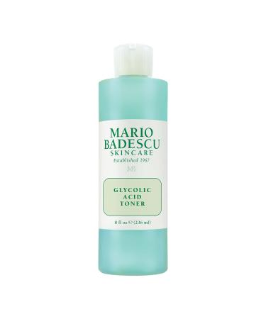 Mario Badescu Glycolic Acid Toner for Dry and Sensitive Skin |Alcohol Free Facial Toner that Brightens and Soothes |Formulated with Glycolic Acid & Grapefruit Extract 8 Fl Oz (Pack of 1)