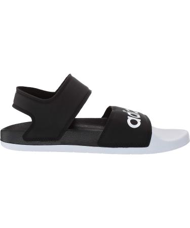 adidas Women's Adilette Sandal Slide 10 - Core Black/White - Shop Now - Buy Online on GoSupps.com