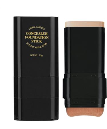 Foundation stick foundation makeup stick 15G moisturizing foundation for women double-ended concealer cream long-lasting face cream for girls - Buy Online on GoSupps.com
