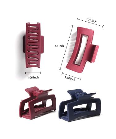 SYEENIFY Claw Clips for Thick Hair - Large and Strong Hold Hair Accessories for Women and Girls - Buy Online on GoSupps.com