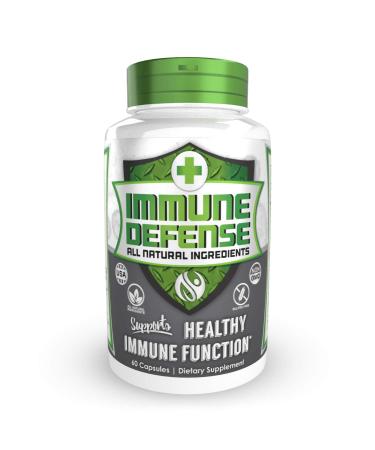 Immune Defense Capsules | 60 Count | Natural Immune Booster | Natrium Health 1 Count (Pack of 60)