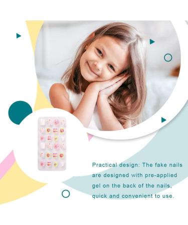 dijiusidy 1 Set Christmas Nail Wraps Cartoons Style Decor Adorable False Fingernails Children Removable Art Decals DIY Manicure PNT-16-06 - Buy Online on GoSupps.com
