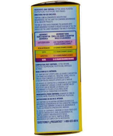 Buy Tampax Tampons with Flushable Cardboard Applicator - Regular Size - 20 ct - International Shipping Available - Buy Online on GoSupps.com