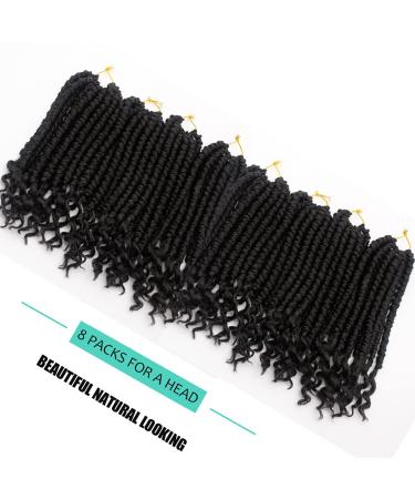 12 Inch Bomb Twist Senegalese Crochet Braids for Black Women - 8 Packs Synthetic Spring Twist Crotchet Hair - Buy Online on GoSupps.com