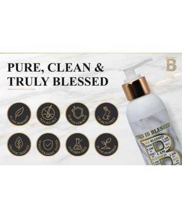 THIS IS BLESSED Divine Face Cleanser Vegan Plant-Powered Daily Face Wash with Aloe Vitamin C & Activated Charcoal Hydrating Brightening Detoxifying Formula for All Skin Types 6 fl oz - Buy Online on GoSupps.com