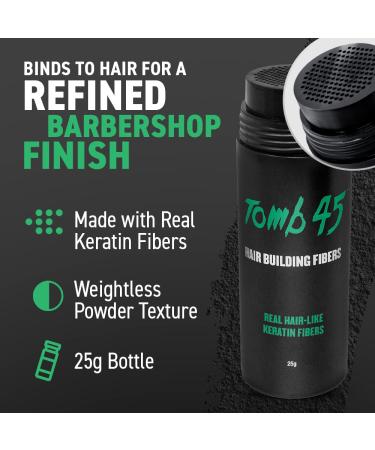 Tomb45 Hair Building Fibers - Mocha | Instantly Thicker Hair Solution - Buy Online on GoSupps.com
