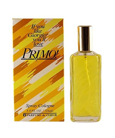 Primo By Parfums De Coeur For Women. Cologne Spray 1.8-Ounce Bottle