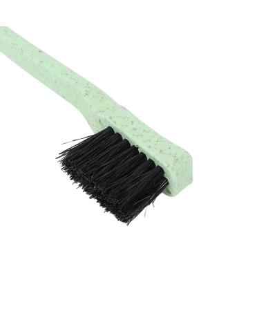 Dual Head Eyebrow Brush - Perfect for Beauty Salons Barber Shops & Home Use - Green - Buy Online on GoSupps.com