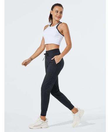 ZUTY High Waisted Women's Joggers with Pockets - Black, XX-Large - Buy Online on GoSupps.com
