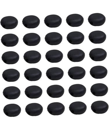 Minkissy 200 STK Silicone Cord Buckles for Facial Masks | Adjustable Jewelry Connectors for Bracelets & Ear Feathers - International Shipping Available - Buy Online on GoSupps.com