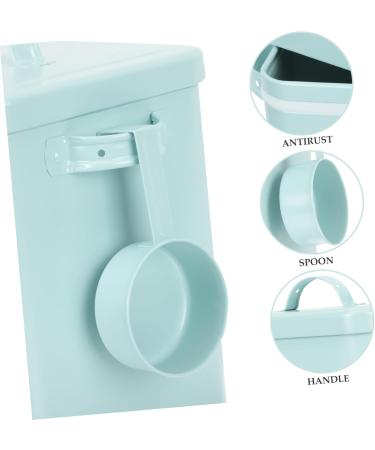 ORFOFE Box Dispenser Washing Laundry Laundry Bucket Softener Beads Iron 1 count (Pack of 1) Light Green - Buy Online on GoSupps.com