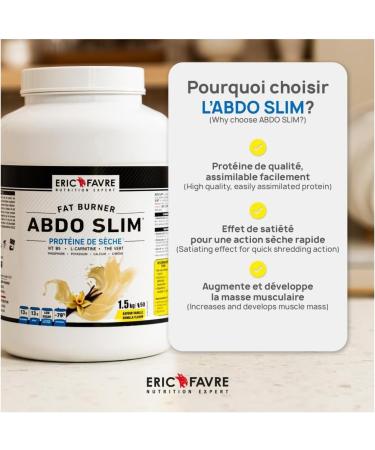  ERIC FAVRE Eric Favre Abdo Slim Dry Protein Chocolat 500 g - Buy Online on GoSupps.com