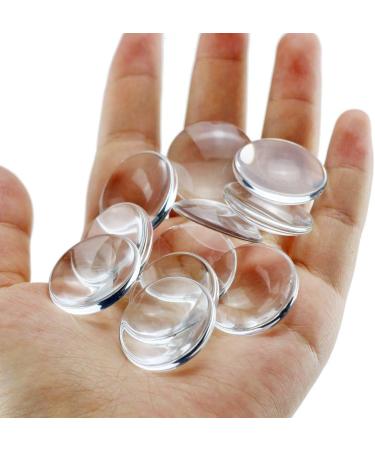 Acmer 1 inch/25mm Clear Glass Cabochons - 200 Pieces for Photo Pendant Craft Jewelry Making - Buy Online on GoSupps.com