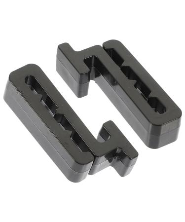 Hapinary 1 pair of hooks for helmet mask ski helmet accessories ski helmet mask clip ear protector mask holder mask clips for sports protection bracket ski board connector pvc 4x2x1cm