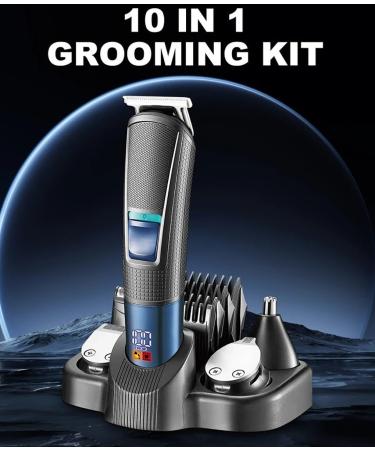 Buy Professional Hair Clippers for Men | All-in-One Rechargeable Grooming Kit - Beard Trimmer Electric Shaver Body Trimmer Nose & Ear Trimmer - Buy Online on GoSupps.com