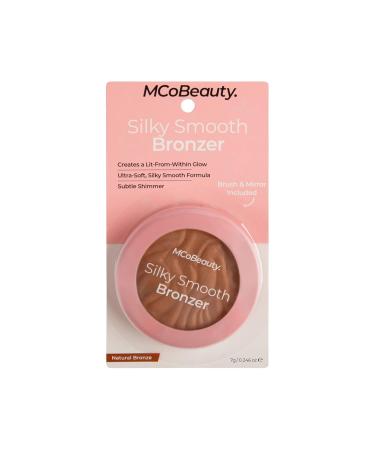 MCoBeauty Silky Smooth Bronzer - Seamless Application & Natural Sun-Kissed Glow - Illuminating Shimmer Finish - Ultra Soft & Creamy | 0.34 Oz - International Shipping Available - Buy Online on GoSupps.com